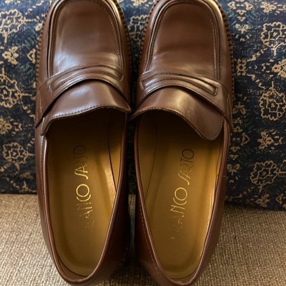 Franco Sarto size 7 brown shoes - Picture 4 of 5